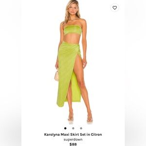 Karolyna Maxi Skirt Set NWOT